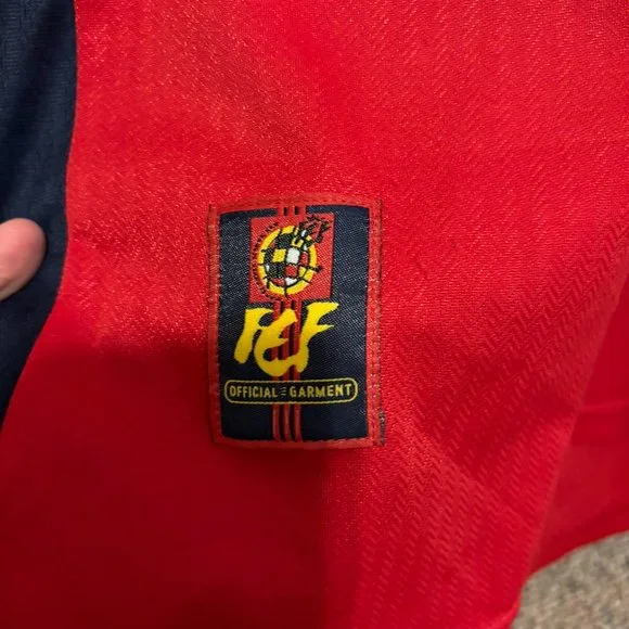 RAUL SPAIN 1998 JERSEY - L - Picture 3 of 5